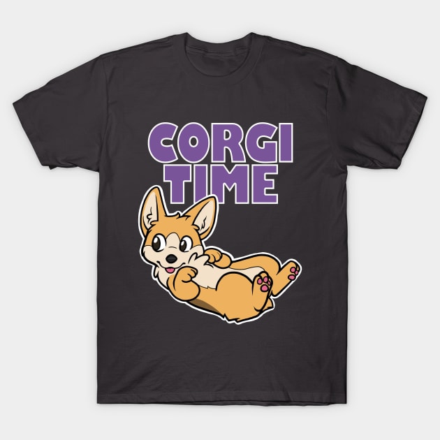 Corgi Time! T-Shirt by toart